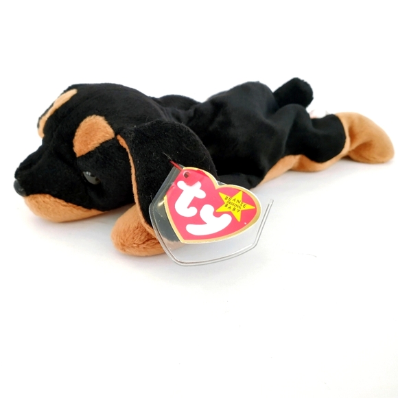 Ty Beanie Baby DOBY the Doberman 1996 - Picture 1 of 7